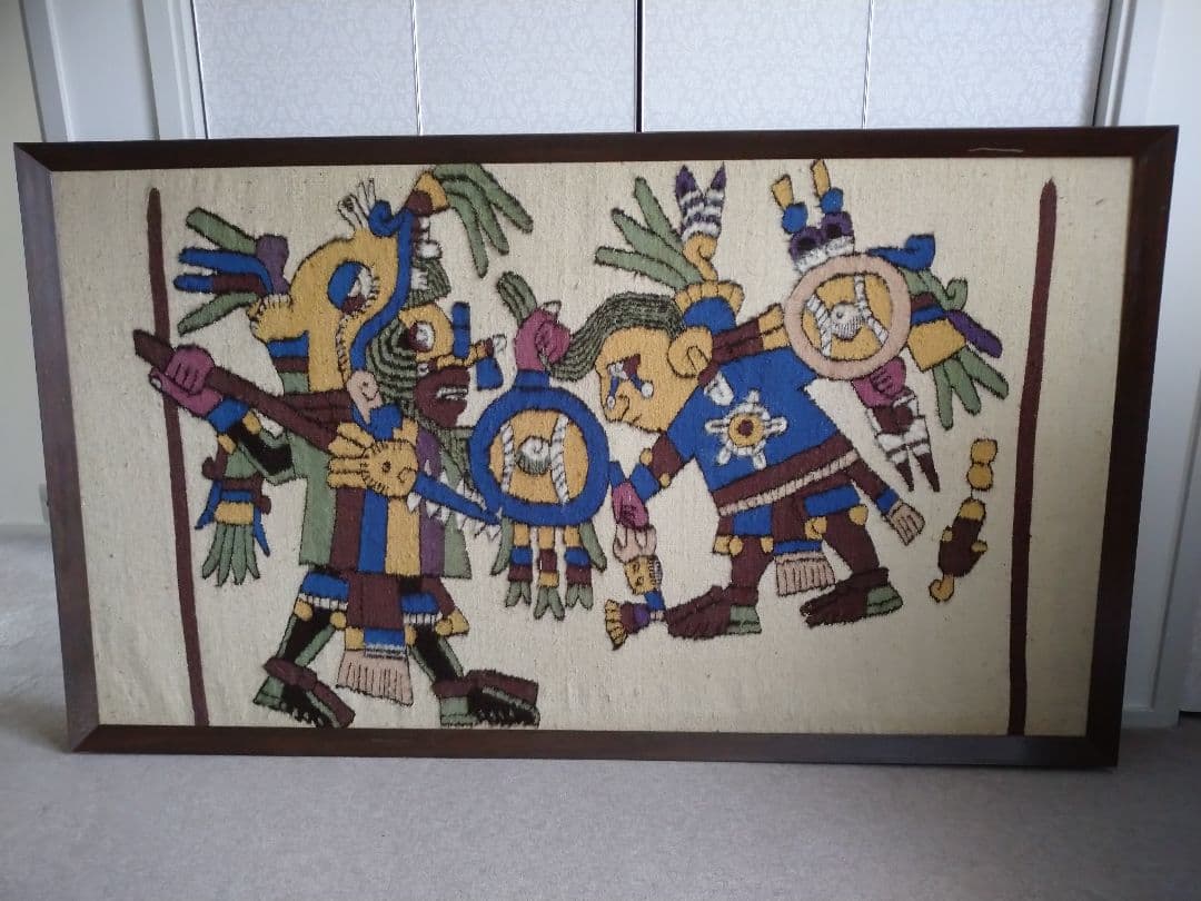 メキシコ織物壁掛け(タペストリー)