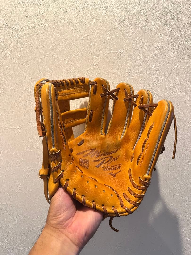 ミズノプロ　岸本耕作氏製作　グローブ