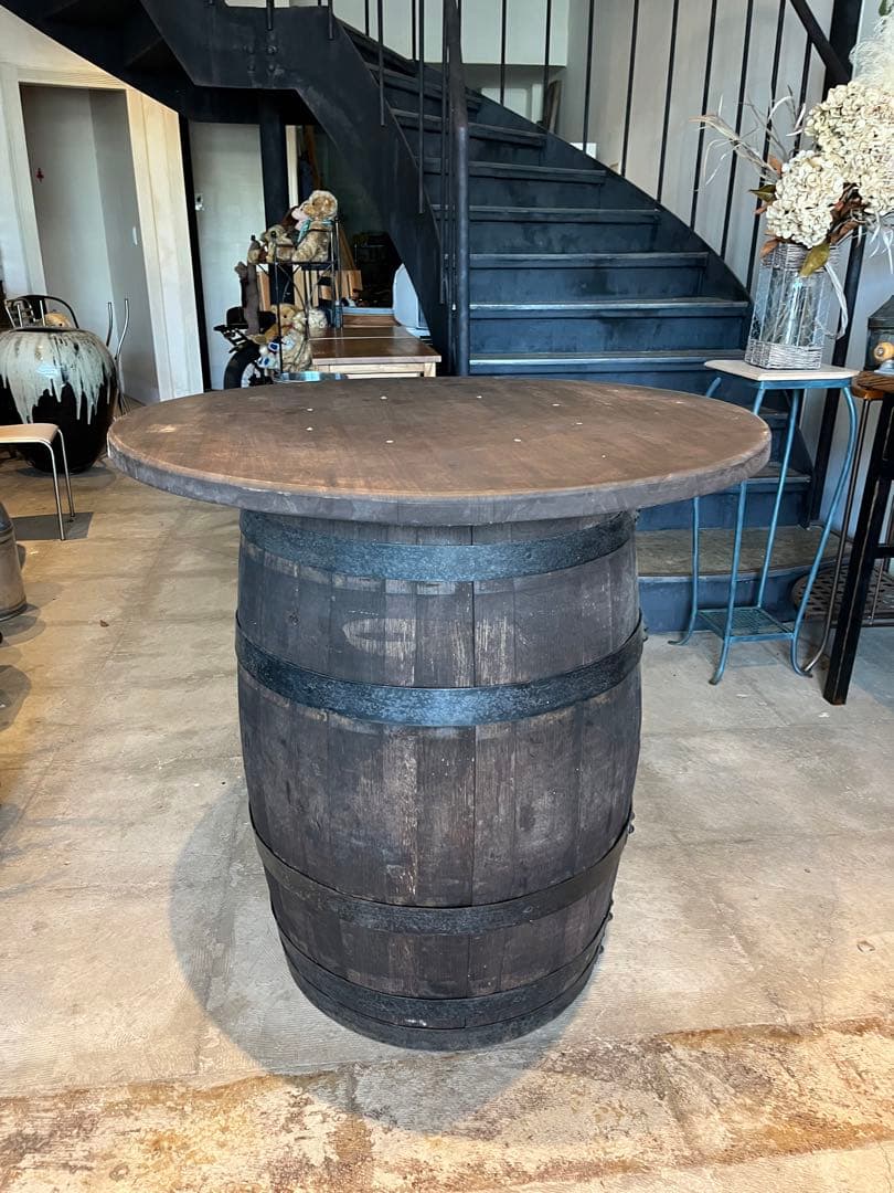 樽テーブル　カウンターテーブル