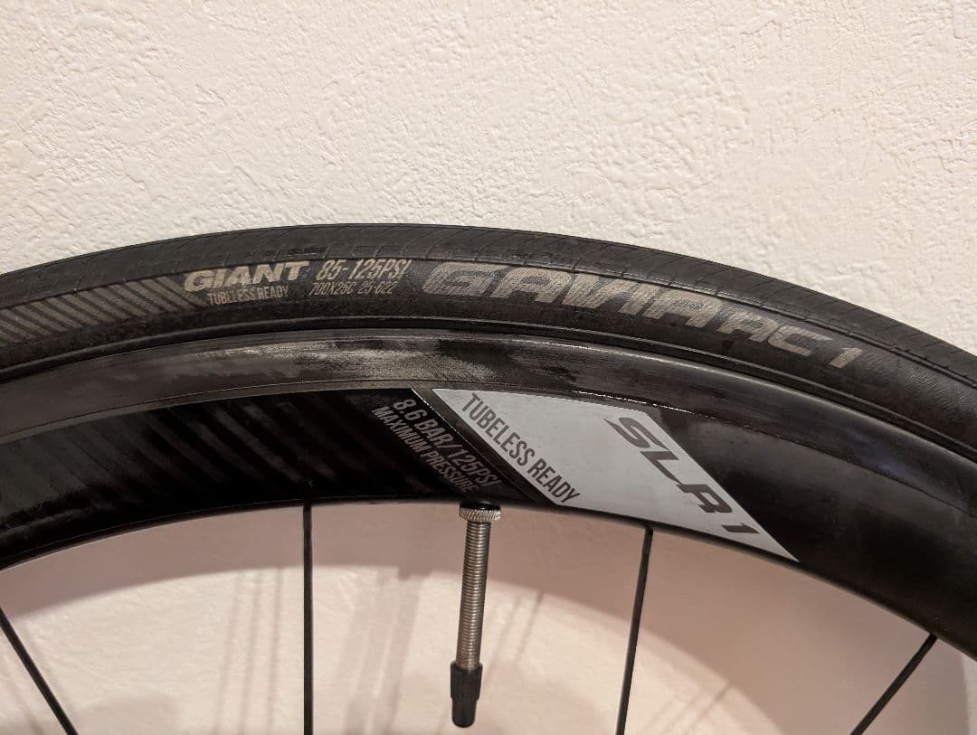 Giant SLR1 カーボンホイール リムハイト42mm リムブレーキ