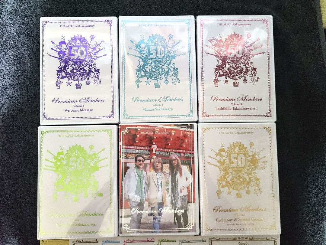 THEALFEE 50th 古希 プレミアムメンバー限定DVD 全6巻セット