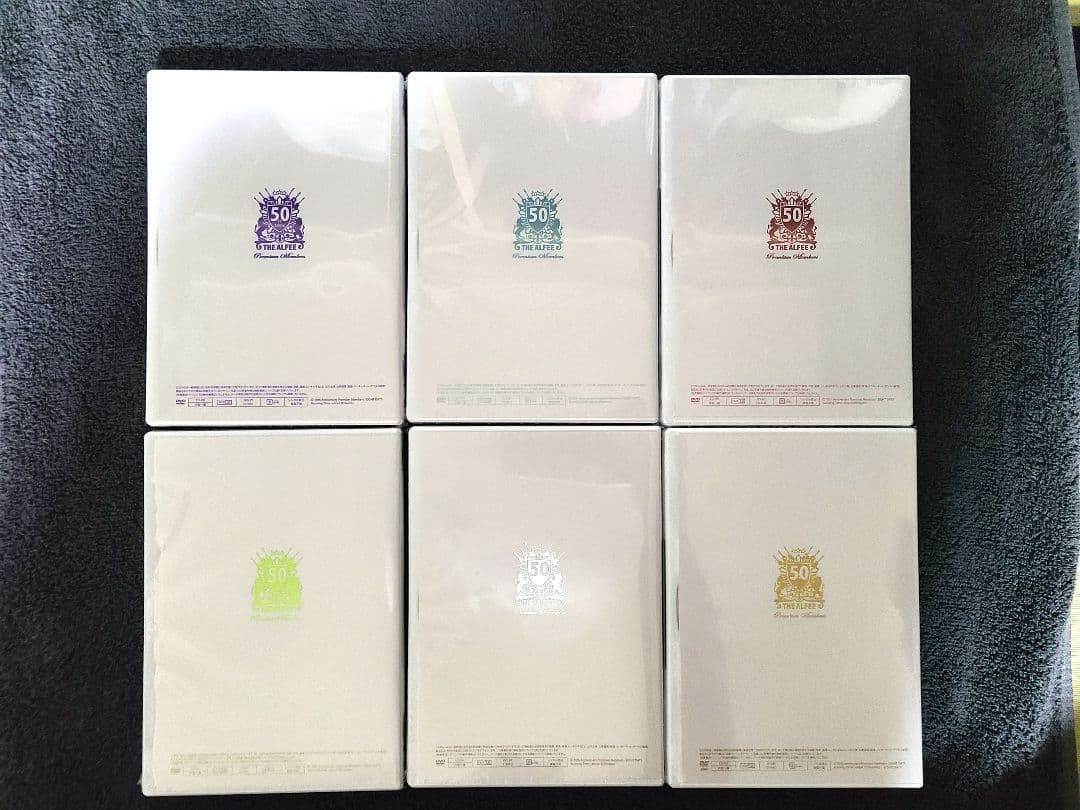 THEALFEE 50th 古希 プレミアムメンバー限定DVD 全6巻セット