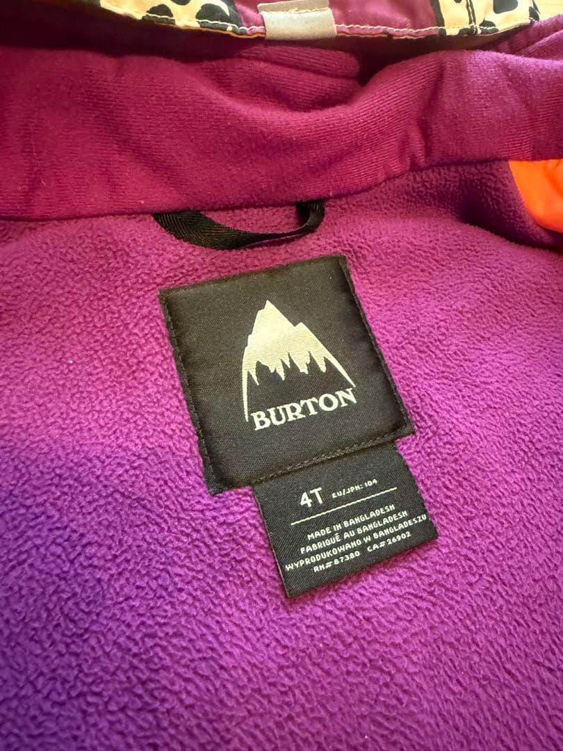 BURTON バートン　4T スキーウェア上下＋グローブSET スノーボード