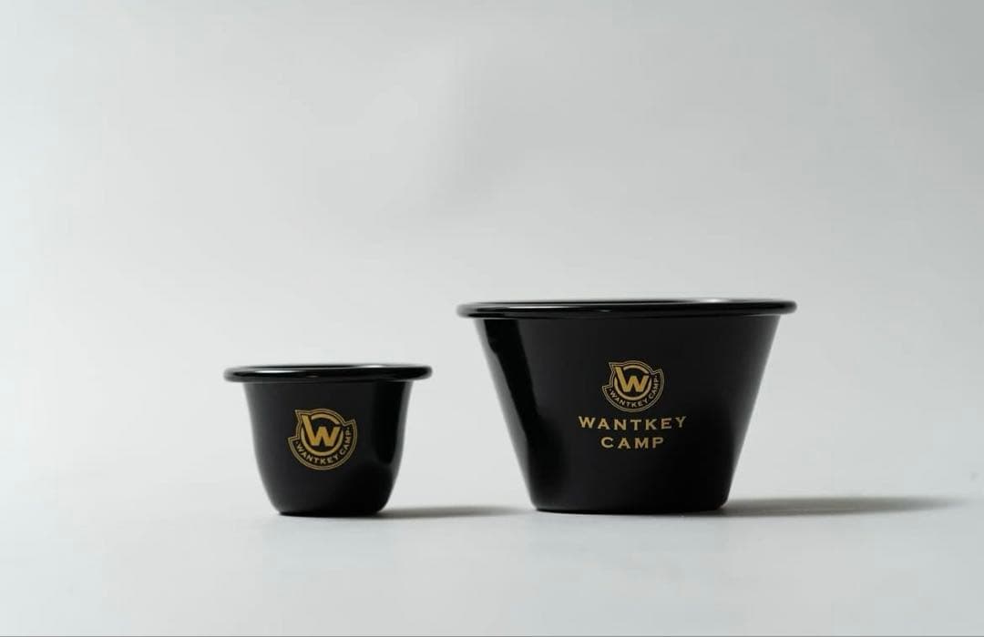 直太朗 ☆超希少wantkey campホーロー食器２点セット