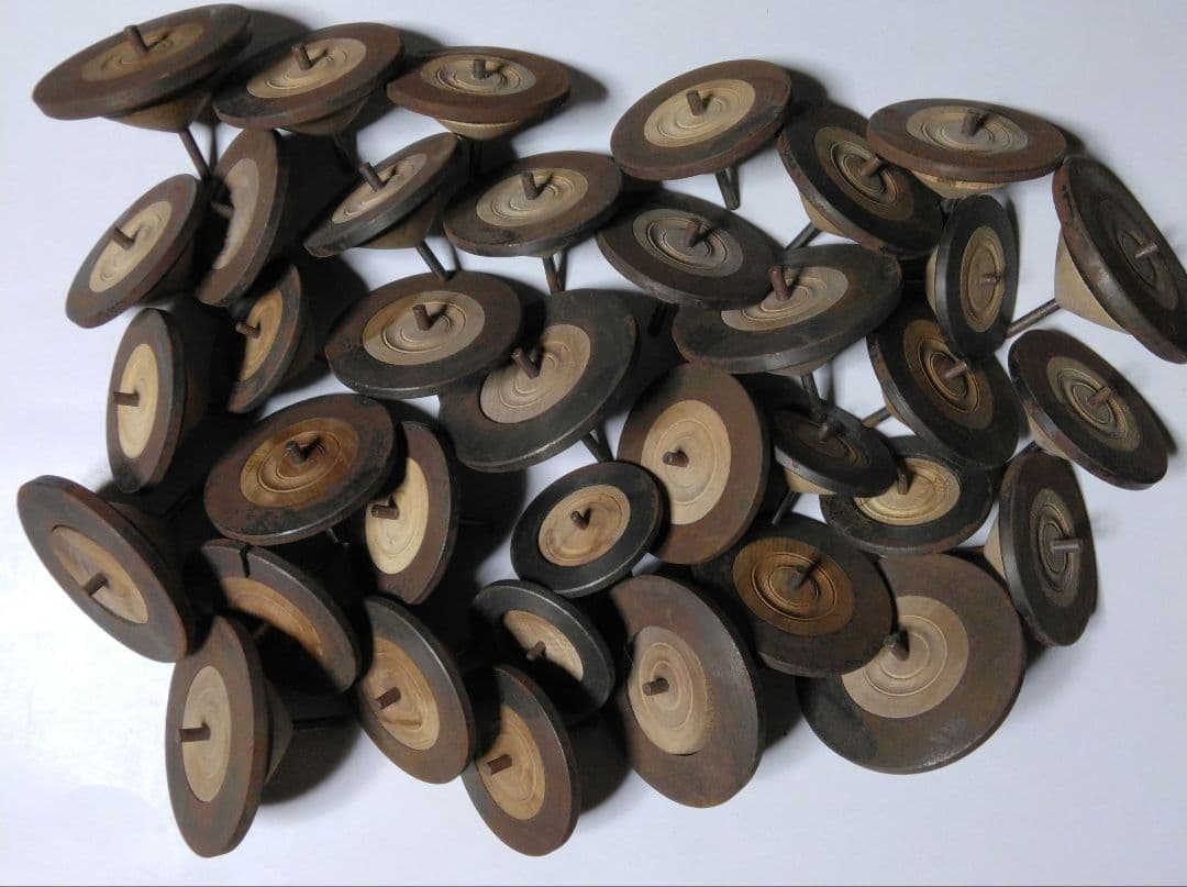 昭和レトロ　鉄ゴマ　ジャンク品込み　36個