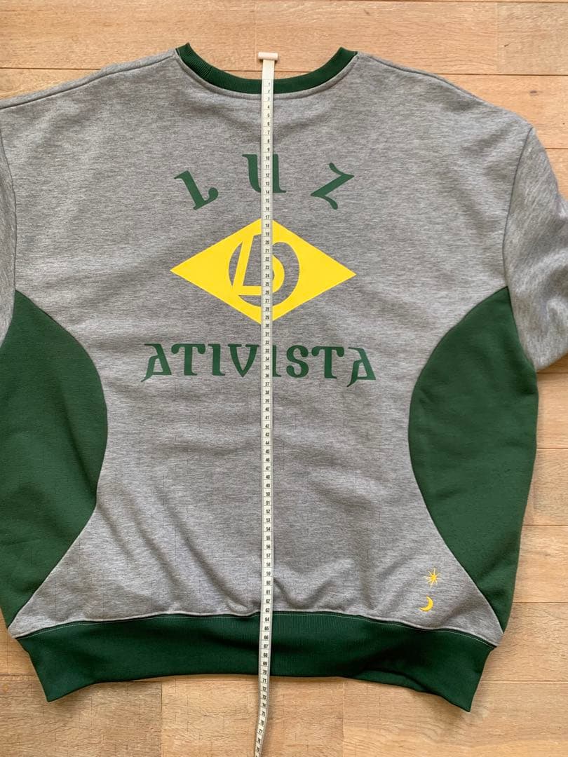 ルースイソンブラ luzesombra スウェット上 下グレーM