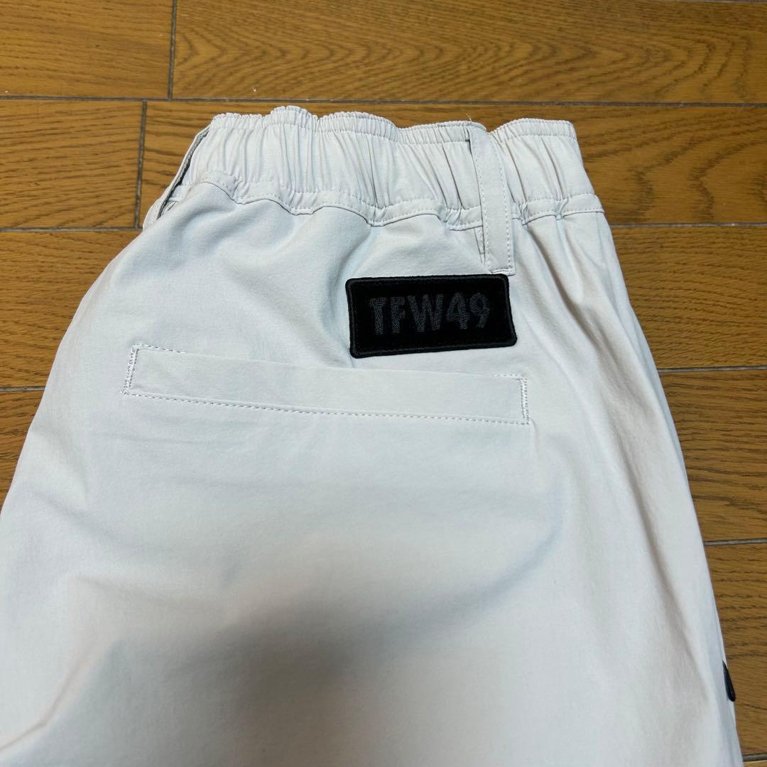 【新品】　TFW49 OCTA ZIP PANTS ライトグレー