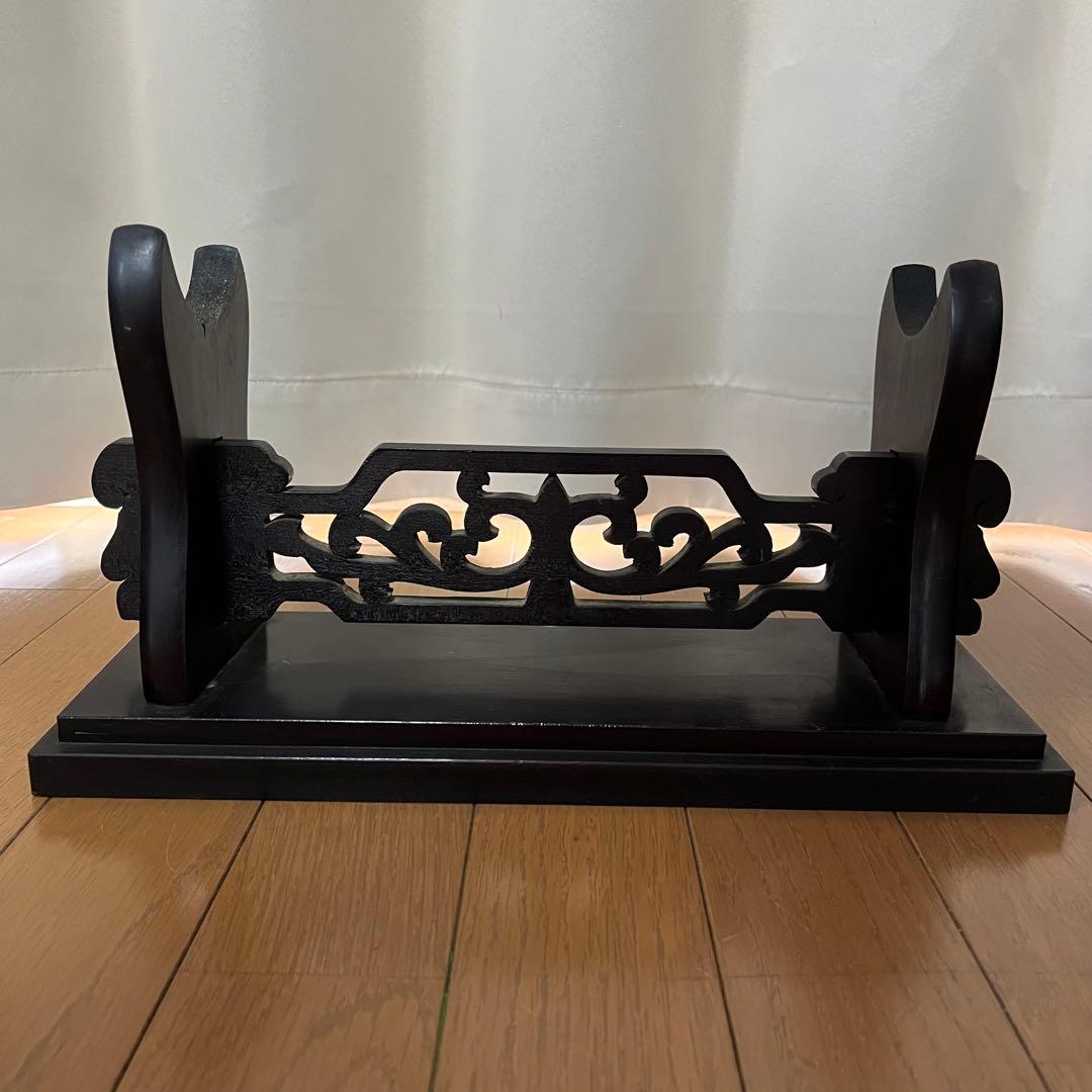 象　牙　台　飾り台　刀掛け