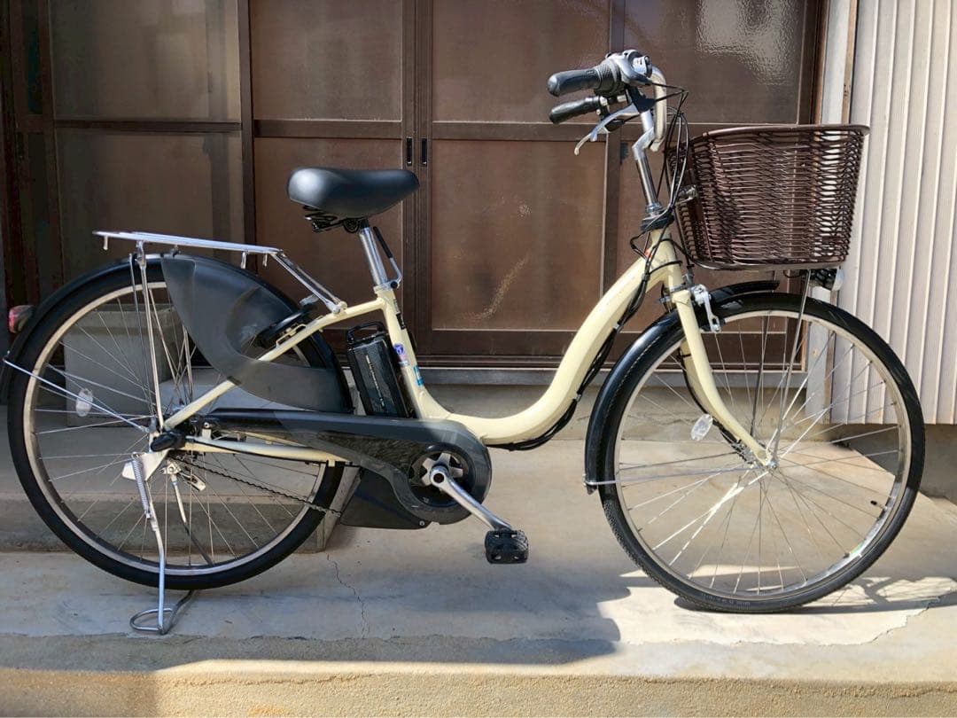 電動自転車　№8289 ヤマハ　パス　ナチュラ　26インチ