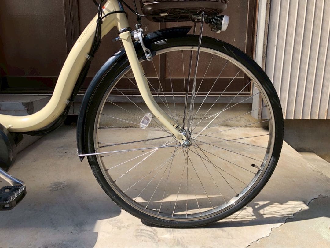 電動自転車　№8289 ヤマハ　パス　ナチュラ　26インチ