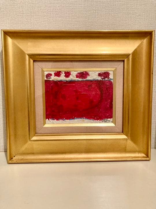 油絵　さくらんぼ　多田祐子