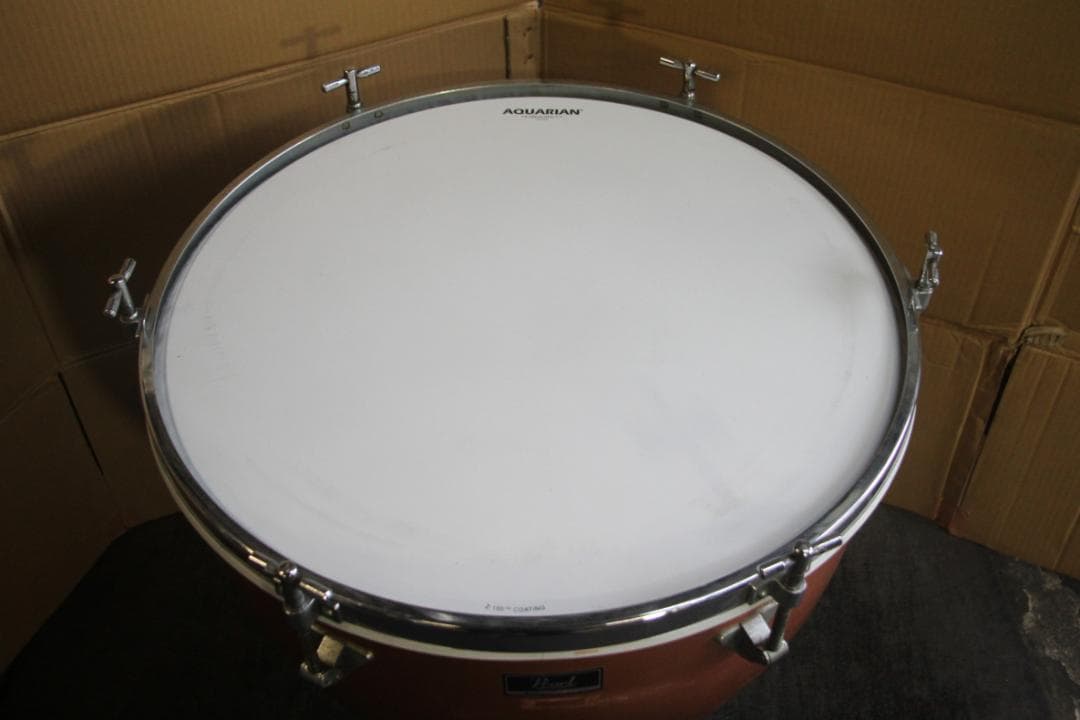 引き取り限定♪パール♪Pearl♪ティンパニ♪24インチ♪ヘッド新品♪応援などに