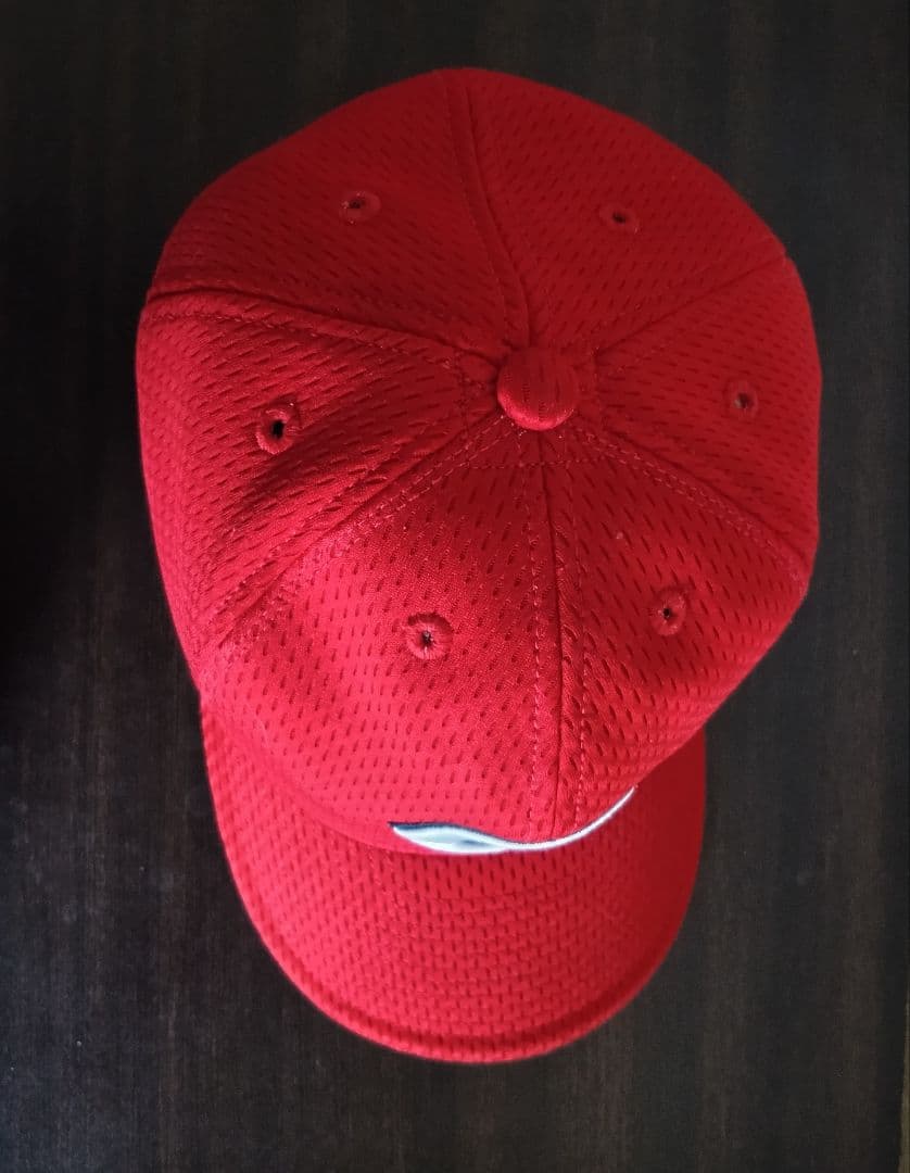 【実使用】広島　東洋　カープ　永川　キャップ　帽子　ミズノプロ　60㌢