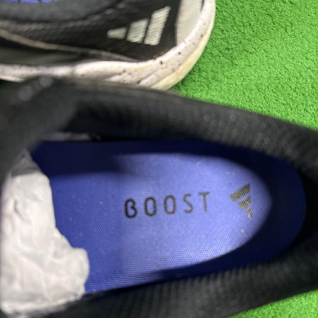 adidas BOOST ゴルフシューズ 女性用 ブラック/ホワイト