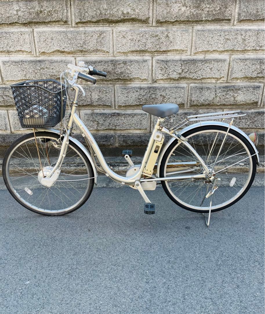 SANYO eneloop bike 電動アシスト自転車 26インチ　大阪引取り