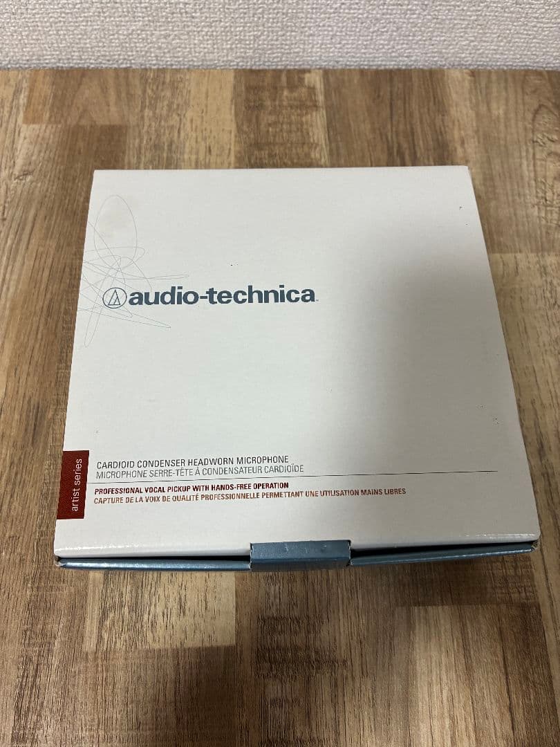 audio-technica ヘッドセットコンデンサーマイク マイクケーブル付