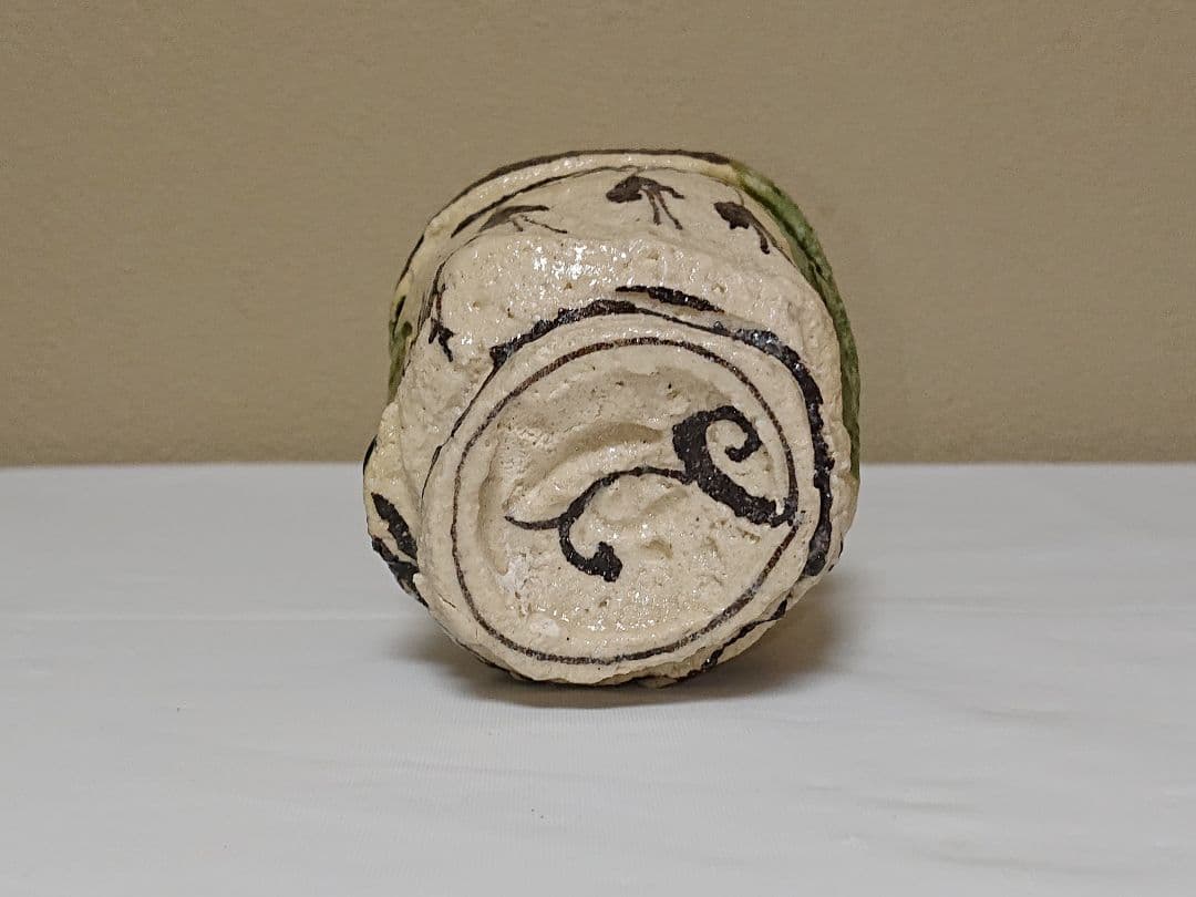 鈴木五郎 織部 ぐい呑