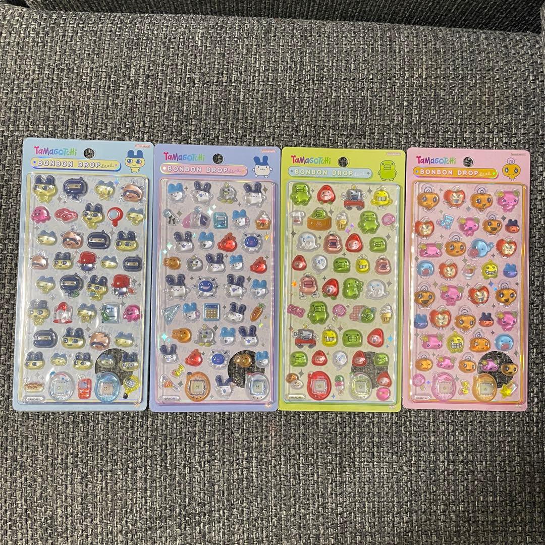 たまごっち サンリオミニ ボンボンドロップシール コンプリート 12枚　正規品