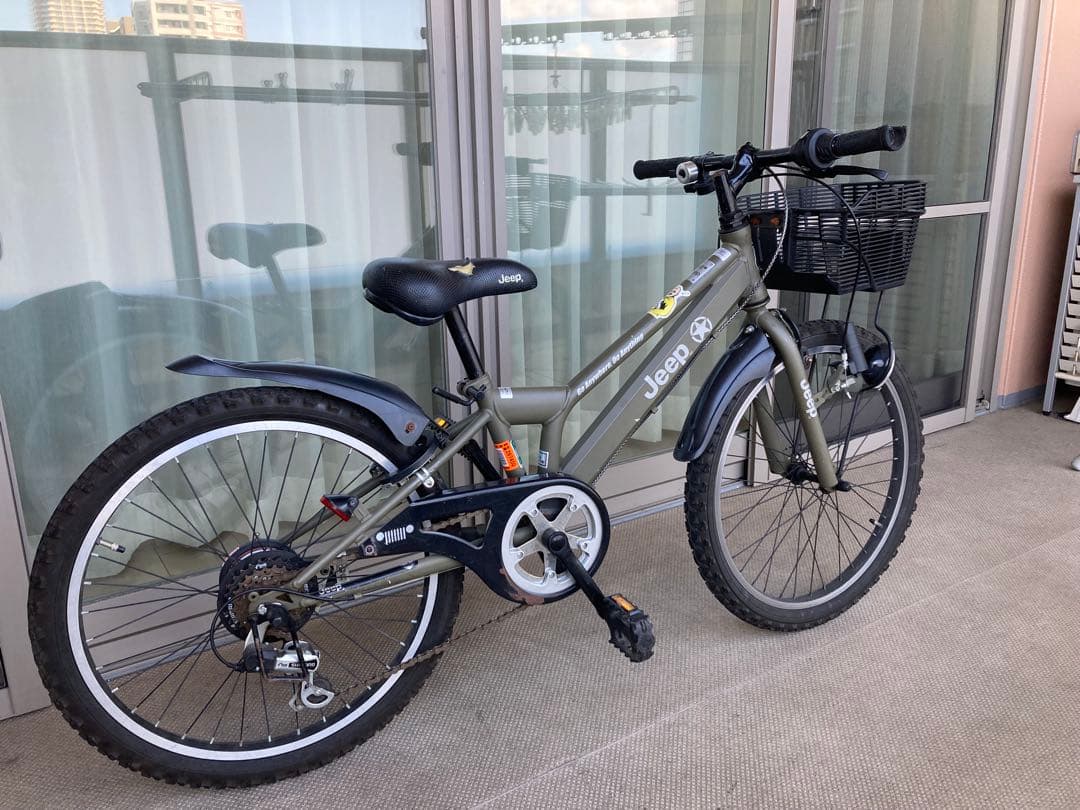 jeep ジープ　自転車　22インチ　子供用