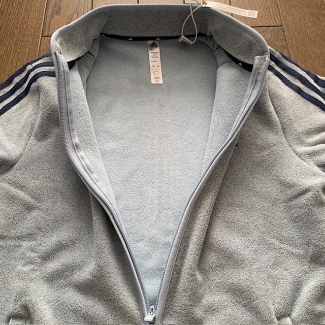 アディダス　ゴルフ　フリース　ジャケット スカート　セットアップ　L　ブルー