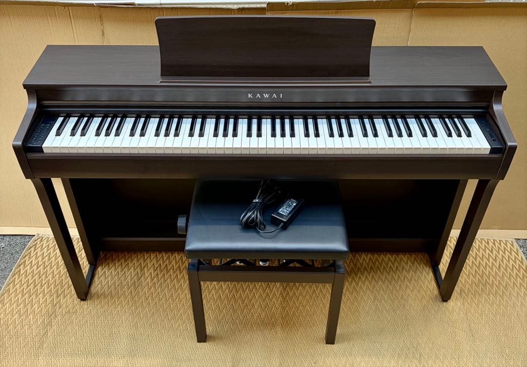 ①【送料無料】KAWAI CN29 デジタルピアノ 椅子付き 2019年製