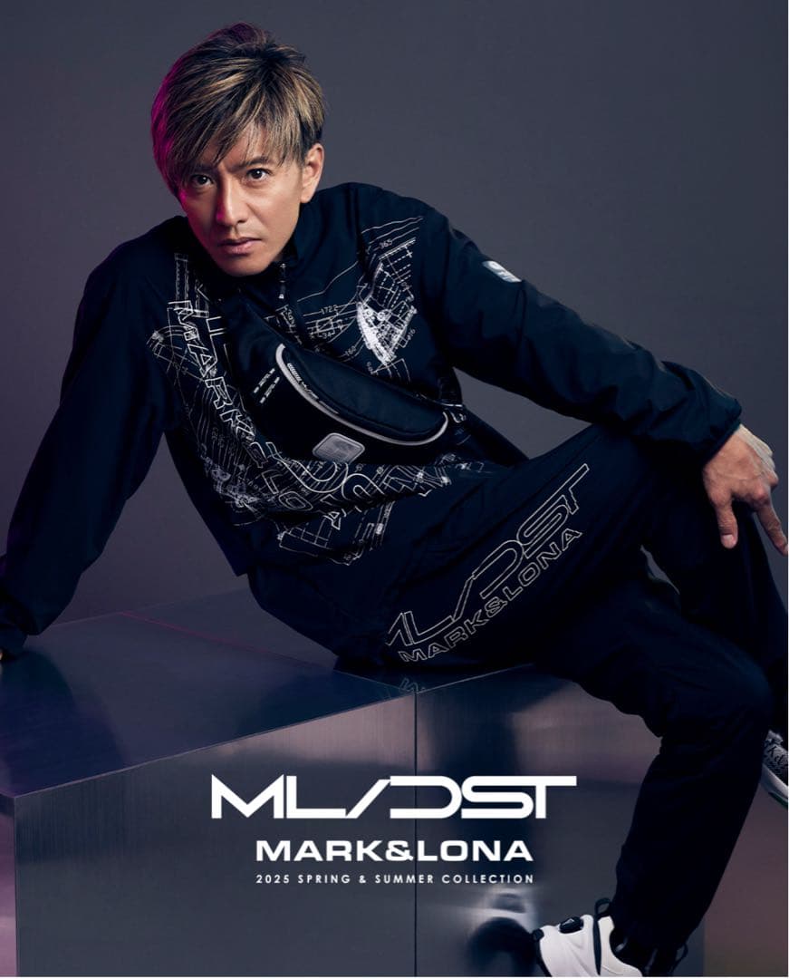 1*8様 木村拓哉モデル　マークアンドロナ　男女兼用　ウエストポーチ　バッグ　白