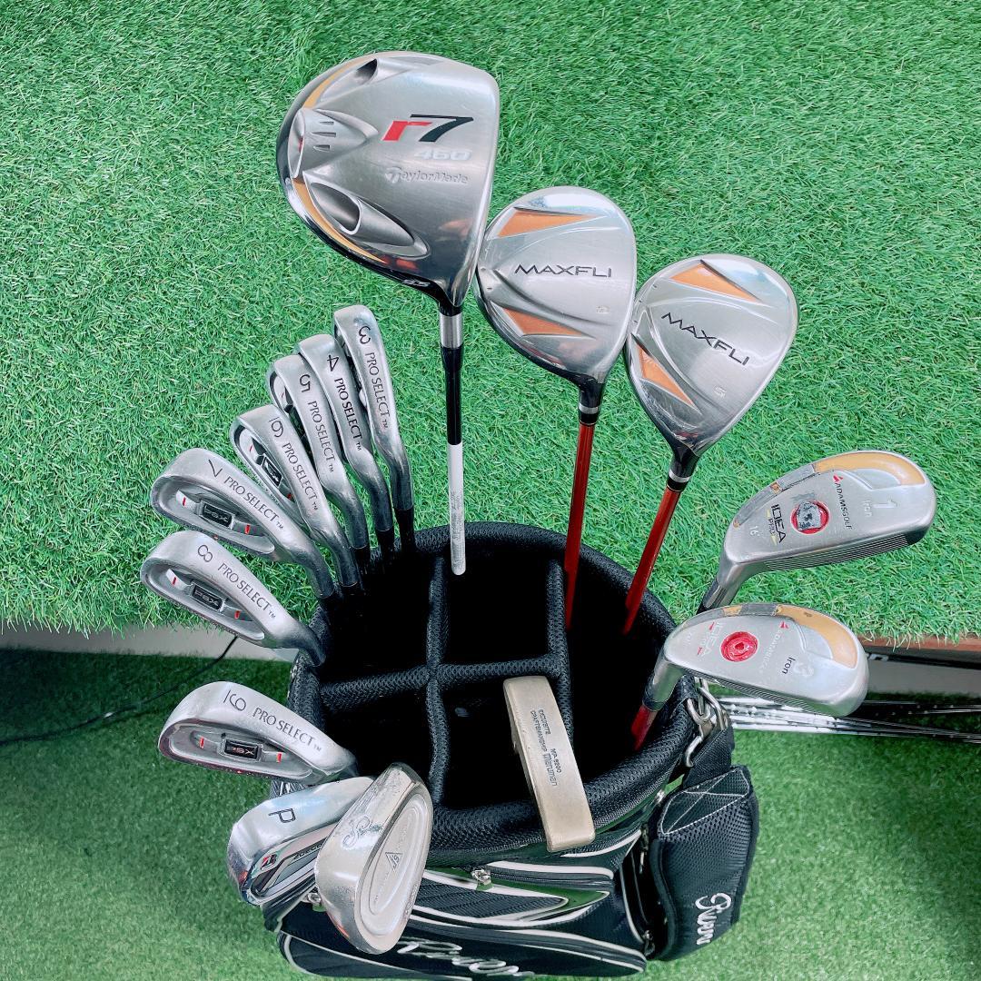 テーラーメイド r7 460 メンズ ゴルフクラブ セット 15本　N2290