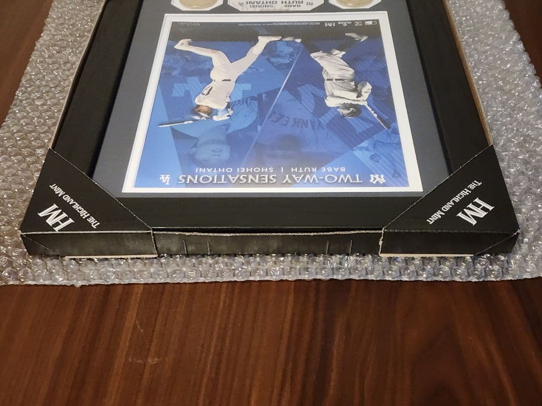 大谷翔平＆ベーブ・ルース レジェンドコラボダブルフォトミント