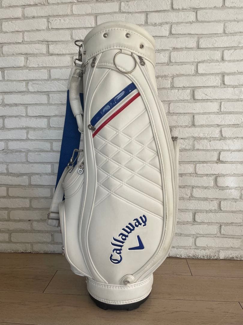 Callaway ゴルフキャディバッグ ホワイト　レディース8.5型
