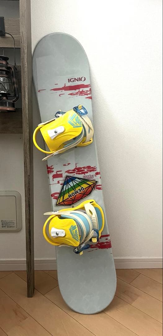 スノーボード IGNIO GRV-TEAM 108㎝ ビンディング GARAM