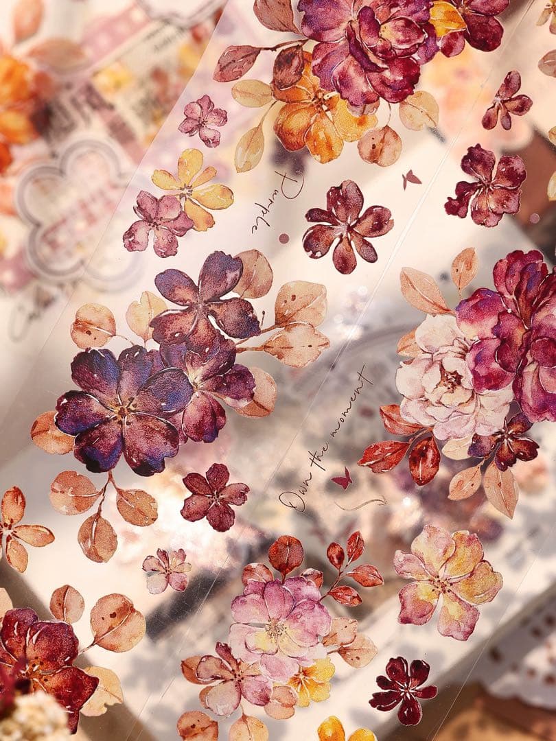 小白家文創《似錦》海外マスキングテープ　マステ 【2520】