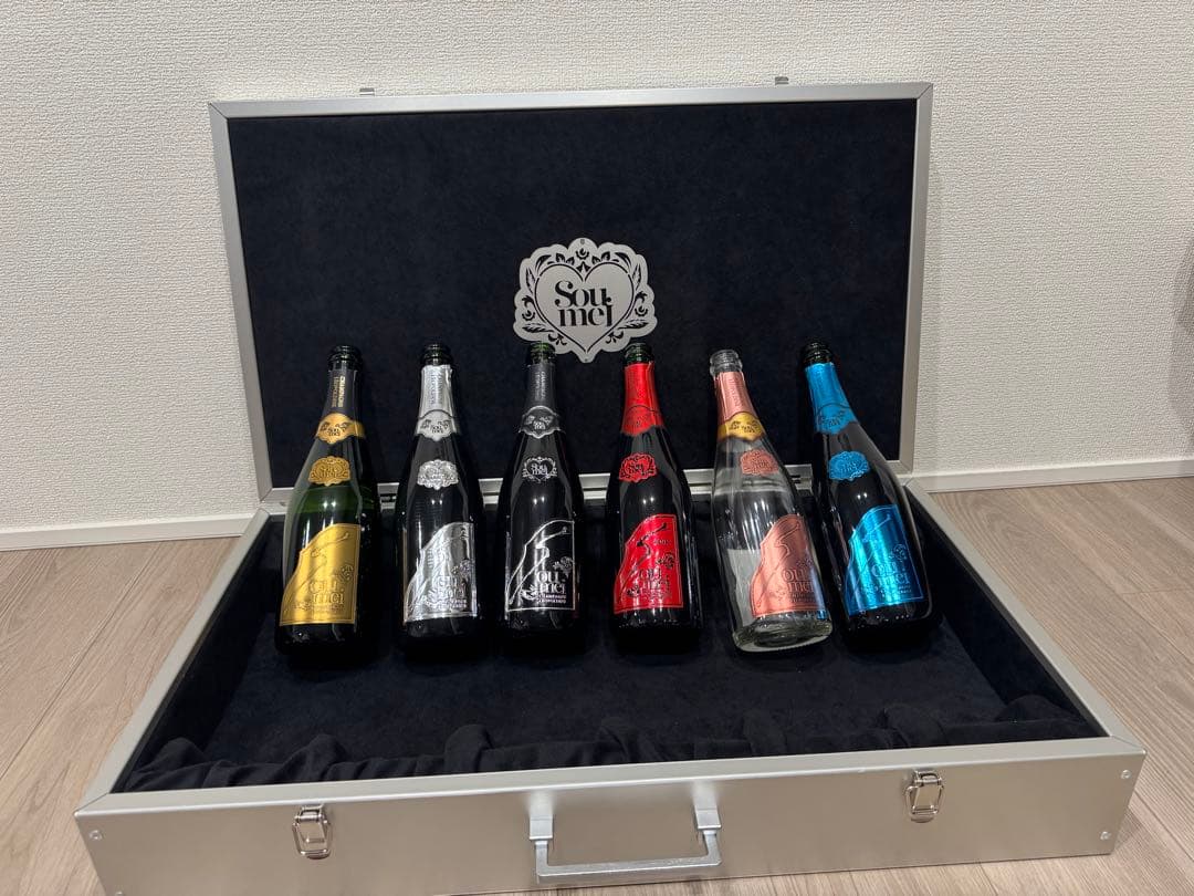 ソウメイ　アタッシュケース　6本セット