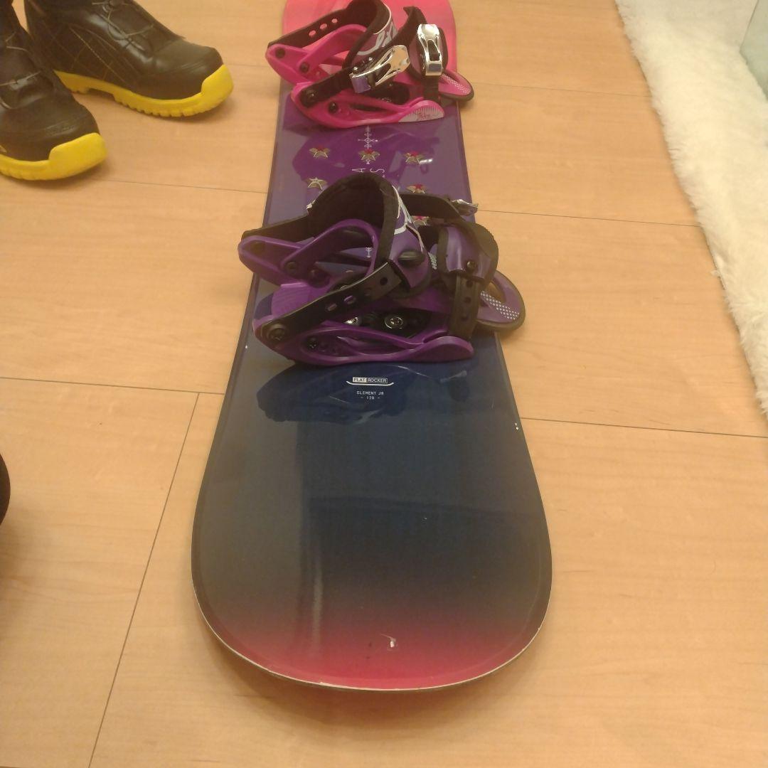 ジュニア　スノーボード　板　靴　ケース