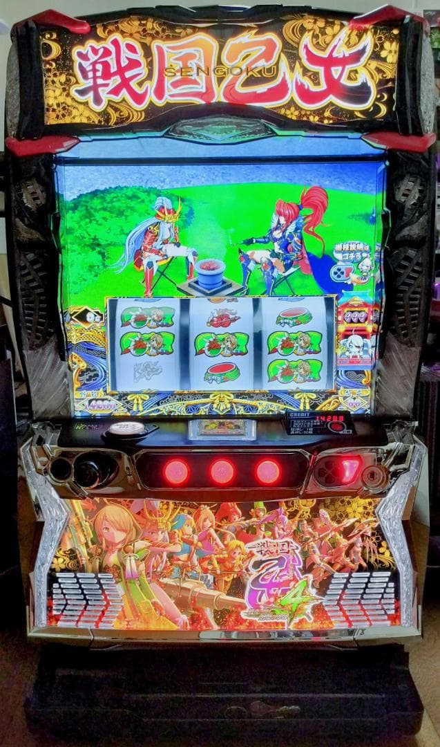 【送料込み】L戦国乙女4　データカウンター対応ユニット装着済み