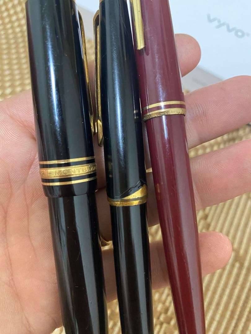 MONTBLANC3本4810 M 18C 18k750 ,14k ,18k