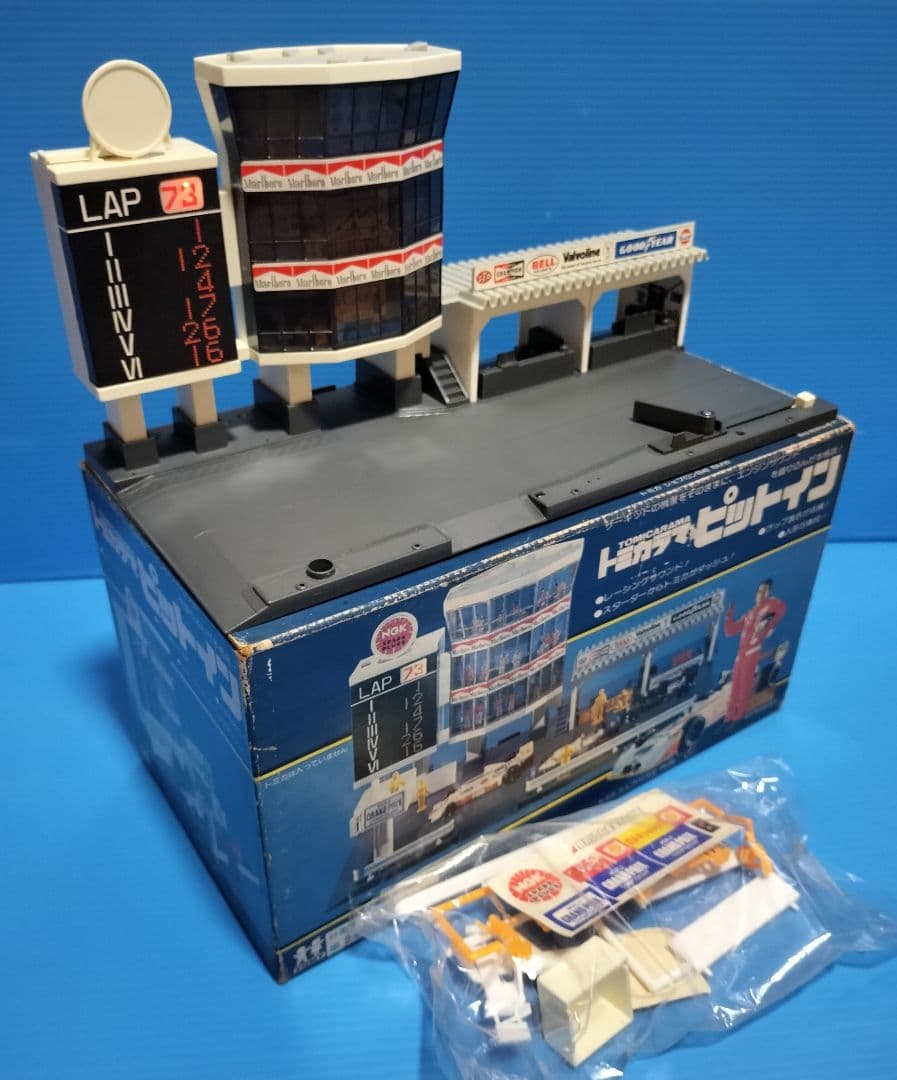 《トミカラマピットイン》 レーシングサウンド&ラップ点滅【完全動作品】新品未使用