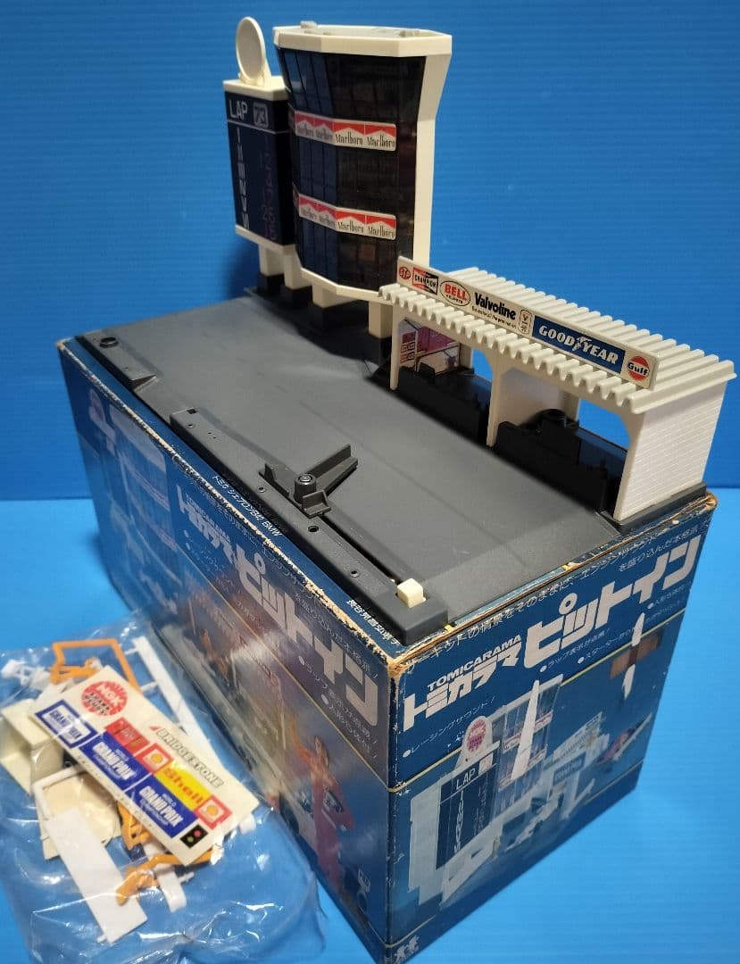 《トミカラマピットイン》 レーシングサウンド&ラップ点滅【完全動作品】新品未使用