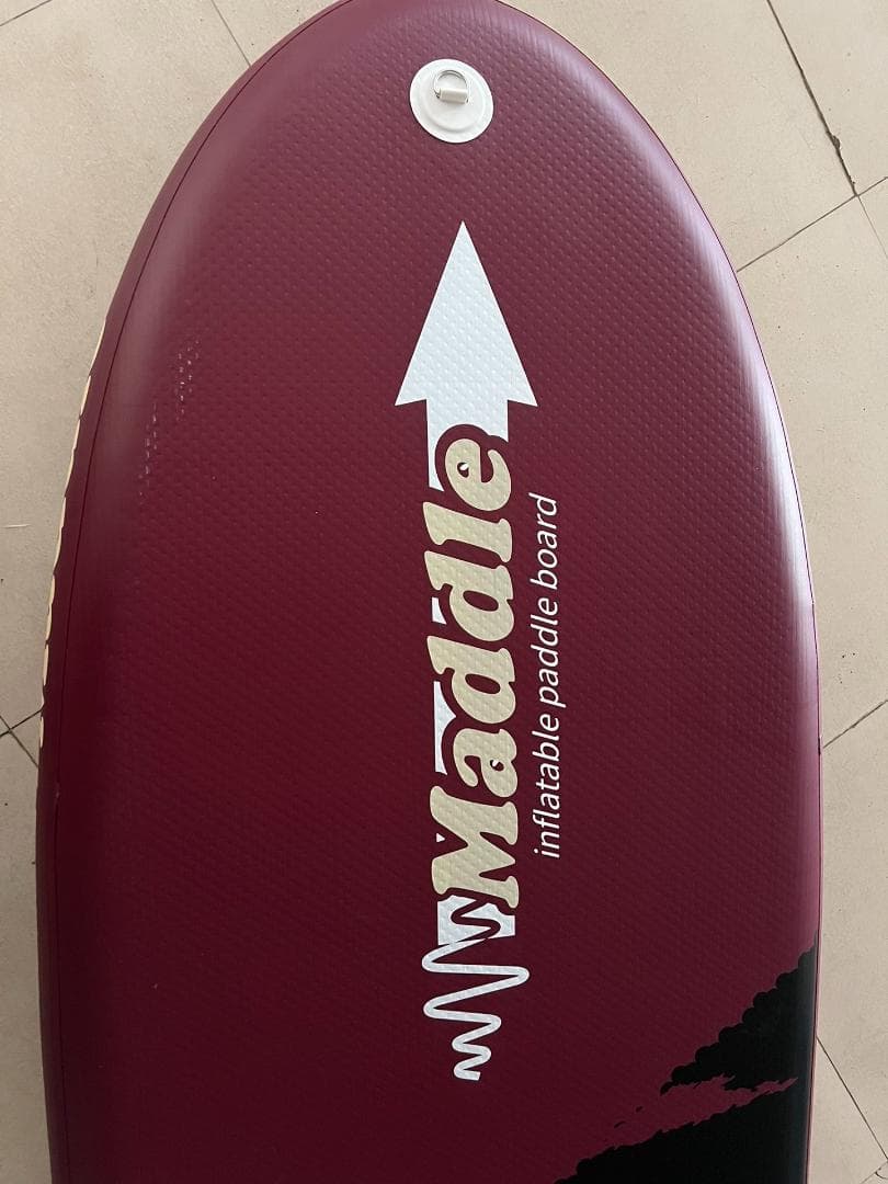【新品】Maddle SUP スタンドアップパドルボード 11' ワインレッド