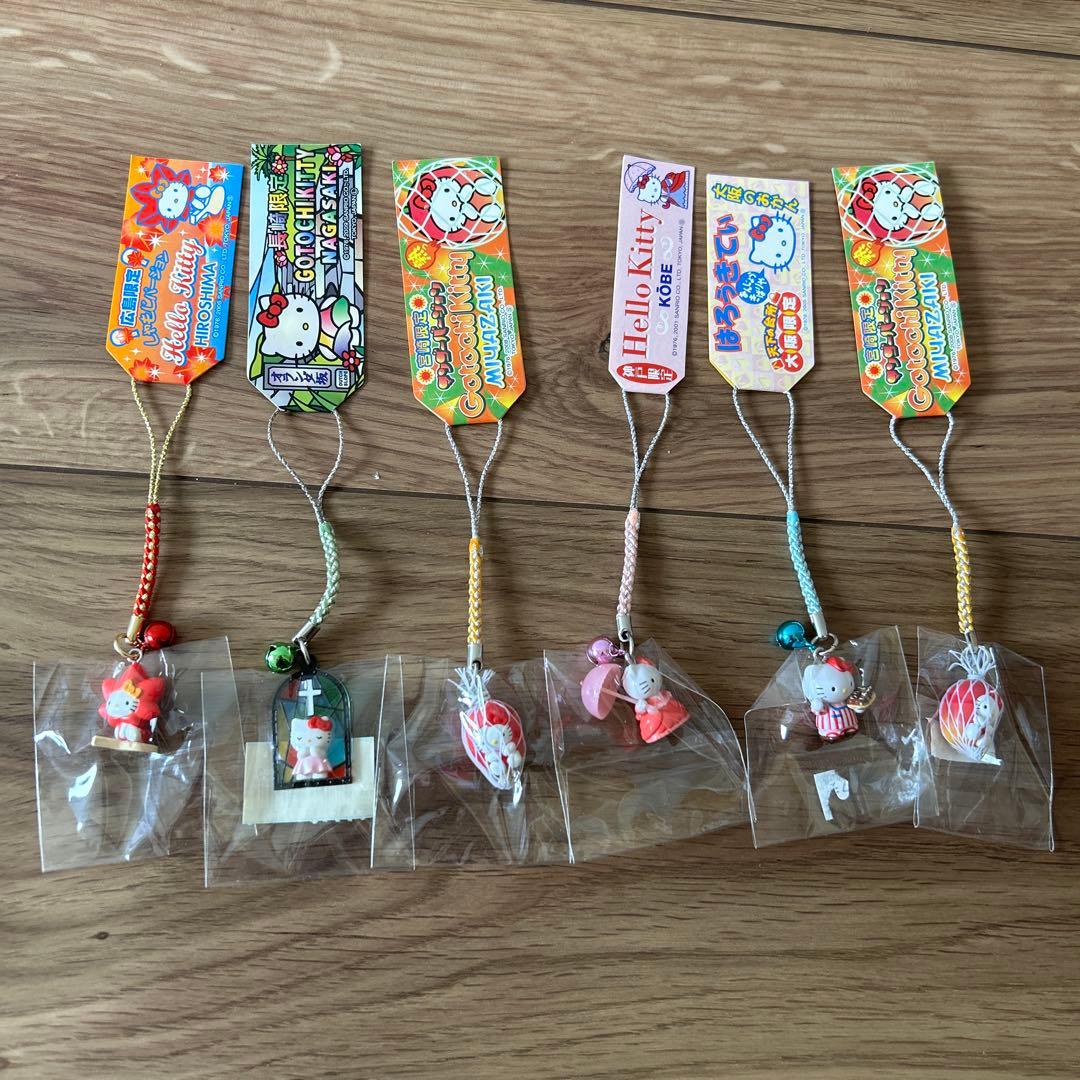 【まとめ売り】ご当地限定キティ 根付けキーホルダーセット 62個セット