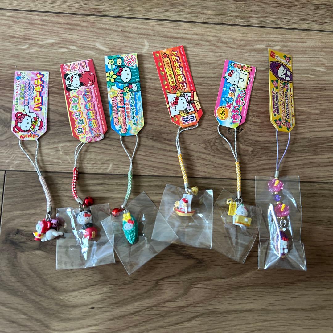 【まとめ売り】ご当地限定キティ 根付けキーホルダーセット 62個セット
