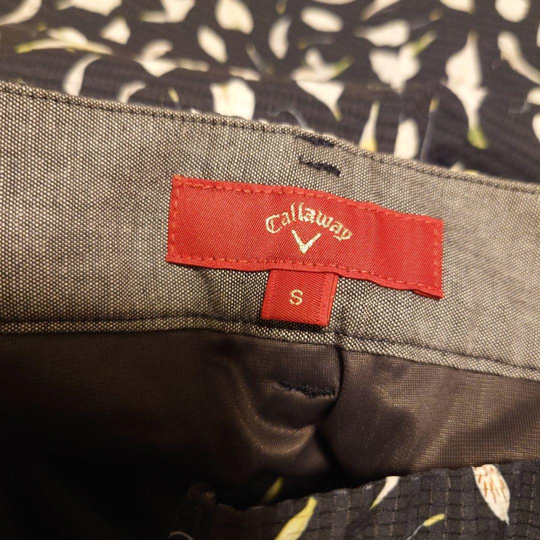 Callaway 花柄ポロシャツ 半袖 上下セット ３点セット