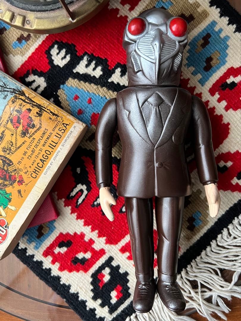 M1号　セミ人間　ウルトラQ ミニセミ人間、ヘッダー付き