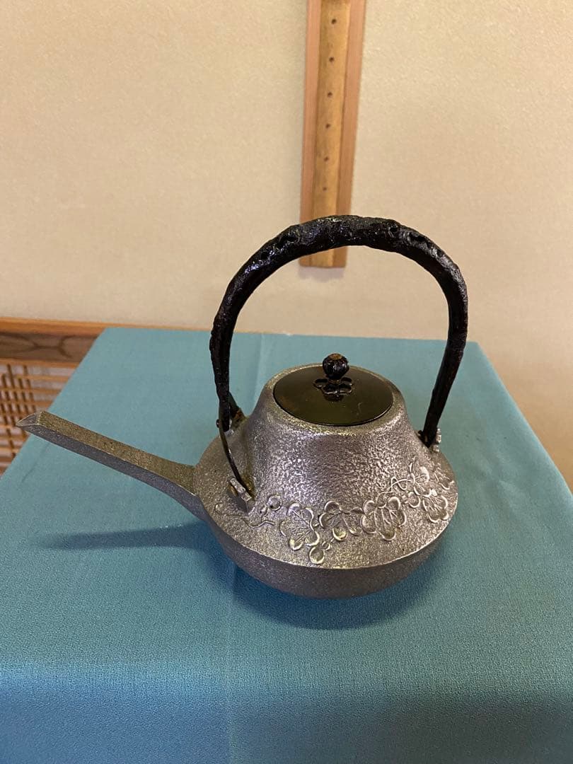 茶道具/酒器 銚子 鉄瓶 茶事 懐石 一対