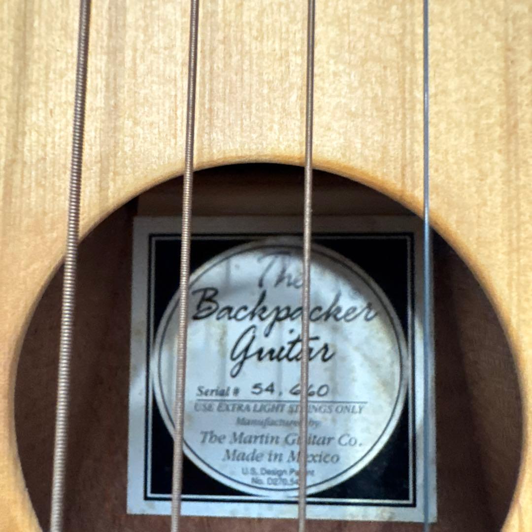 Martin Backpacker Guitar マーチン バックパッカー