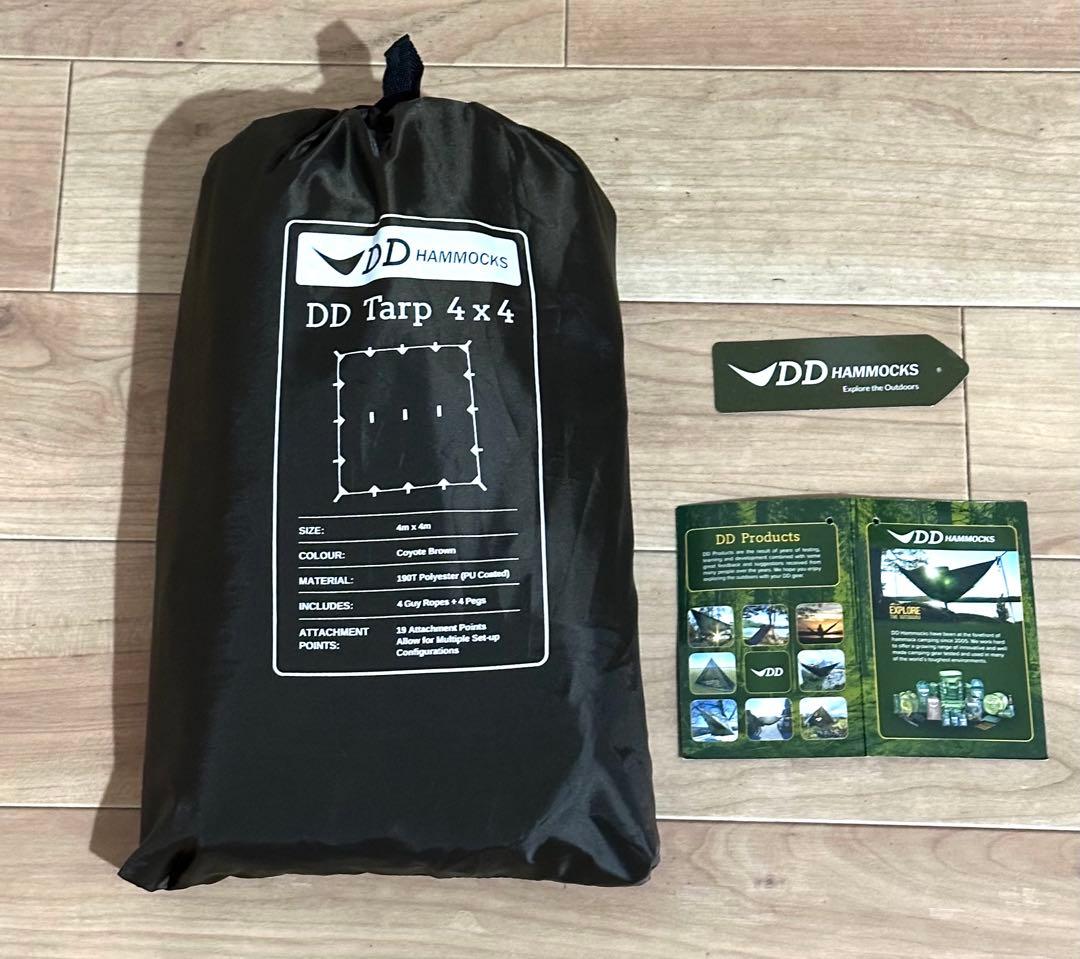 DD Tarp 4x4 コヨーテブラウン
