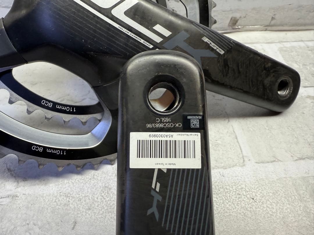 FSA SL-K カーボンクランクセット