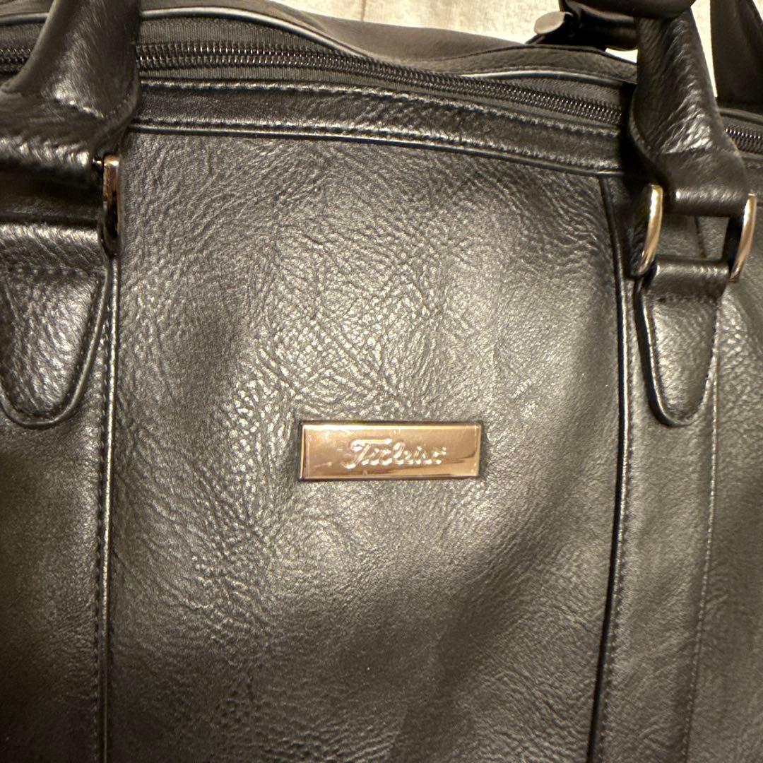 タイトリスト　ブラック ボストンバッグ