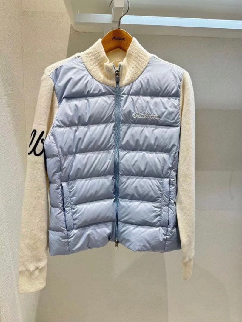 malbongolf ハイネックジップアップダウンカーディガン