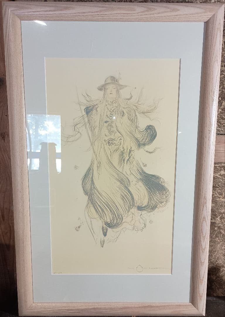 □真作□天野喜孝□陽炎□23/250□アールビーバン株式会社□