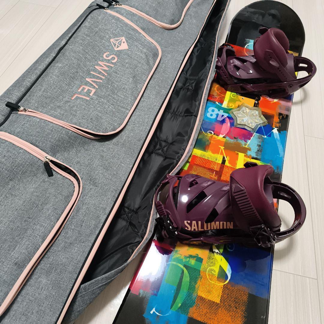 スノーボードセット SALOMON SWIVEL